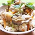 ありみりん♡'s cooksnap of when they made 麺つゆで簡単★牡蠣とホタテの炊き込みご飯.