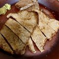 ☆はあ☆'s cooksnap of when they made 和牛のステーキ　わさびソース.
