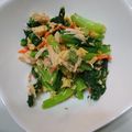 びっくぽんた's cooksnap of when they made フライパン1個で♪和風♪小松菜サラダ♪.