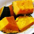 山本さん家's cooksnap of when they made 冷凍かぼちゃで簡単3分！かぼちゃの煮物.