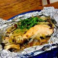 ＊あんずあん＊'s cooksnap of when they made テケトー料理14☆鮭のアルミホイル焼き.