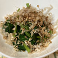 yummy?'s cooksnap of when they made おかのりのおひたし.