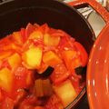 阿漕欲子's cooksnap of when they made ストウブ で無水ラタトゥイユ.