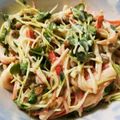 tsuyochan's cooksnap of when they made カイワレと納豆のカニカマサラダ.