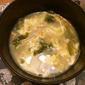 ホワイトあるぱか's cooksnap of when they made ☆サッと一品☆〜ふんわりえのき卵スープ〜.