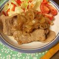 ホワイトあるぱか's cooksnap of when they made タモリ風生姜焼き.