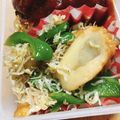 ちゃちゃまる26's cooksnap of when they made お弁当に♪ごぼう天とピーマンのサッと煮✿.