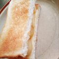 そばぐり's cooksnap of when they made 朝食に＊アップルチーズトースト.