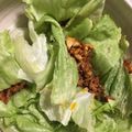 あやのじょう1984's cooksnap of when they made 簡単♪✿ひき肉とエリンギの❀レタス包み✿.