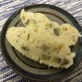 etsuoba's cooksnap of when they made ルクエで蒸しパン♪.