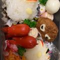 ★☆さら☆★'s cooksnap of when they made ウルトラマン弁当☆キャラ弁.