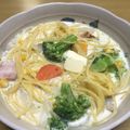 hiromi17's cooksnap of when they made ほっこり♪生秋鮭で牧場(まきば)鍋♪.