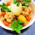 辰夫女子's cooksnap of when they made 手羽元肉じゃが.