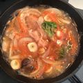 ラクラクダ's cooksnap of when they made 豚ひれ肉のトマト煮.