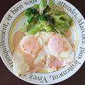 しぶみきちゃん's cooksnap of when they made 深煎りごまドレッシングで！ハムエッグ.