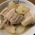 ｋｏｈｔａ18's cooksnap of when they made 昆布茶で！豚バラブロックと大根の煮物.