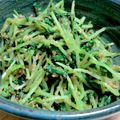 ココチャン's cooksnap of when they made 豆苗とツナの胡麻和え.