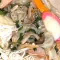 ほっぺ♡クック's cooksnap of when they made あんかけキノコの鍋煮込みそうめん.