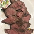 食いしん坊ナース♥'s cooksnap of when they made しっとりローストビーフ。ワサビとポン酢で.