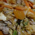 ＊もぐもぐ45＊'s cooksnap of when they made 簡単♪パパッと豚キムチ炒め.