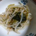 小麦粉【100g】's cooksnap of when they made ほうれん草ともやしの梅かつお和え.