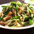 nkym31suke's cooksnap of when they made にらと椎茸とえのきのあんかけ炒め.