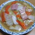 55才のおじさん's cooksnap of when they made 白菜のゴマゴマ放ったらかし煮=大量消費用.