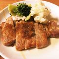 悠さんママ's cooksnap of when they made ポークソテー☆さっぱりおろしポン酢ソース.