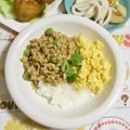 mmameco's cooksnap of when they made ヘルシー☆高野豆腐入りそぼろ丼.