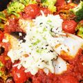 乃愛ちゃんママ's cooksnap of when they made 秋鮭ととろ～りチーズのトマトパッツァ.