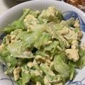 pxr's cooksnap of when they made 捨てないで！キャベツの外葉で卵炒め.