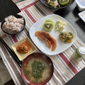 ぐりtoぐら's cooksnap of when they made ピーマンとしめじの胡麻和え.