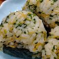 MAMISEN's cooksnap of when they made 栄養豊富！かぶの葉☆混ぜご飯.