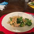 アンドリュー大蔵's cooksnap of when they made ブロッコリーと鶏胸肉の中華卵炒め.