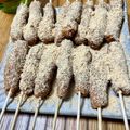 プルケー's cooksnap of when they made 10分で作れる♫きなこ棒.