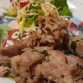 あきつま（杏花☆）'s cooksnap of when they made 簡単中華・豚肉と大葉の塩炒め.