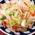 あーこ姐's cooksnap of when they made 白菜とカニカマの酢の物♪.