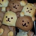 Timmyの台所's cooksnap of when they made 15cmスクエア型でくまさん♡ちぎりパン.