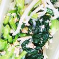 ぽちゃすけ's cooksnap of when they made ツナ小松菜豆苗もやしの和え物.