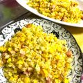 夕飯は６時です's cooksnap of when they made 味覇（ウェイパー）だけ！５分でチャーハン.