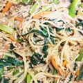 ですサイ's cooksnap of when they made フライパン１つで超簡単☆ビビンバ風丼☆.