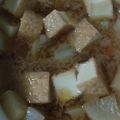 にゃんたまろ's cooksnap of when they made 大根と厚揚げと蒟蒻の甘辛味噌煮☆.