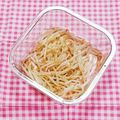 カレンガール's cooksnap of when they made レンジで簡単☆もやしのナムル☆.
