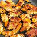 プチシュ's cooksnap of when they made かぼちゃの豚肉巻き❀焼肉のたれを絡めて❤.