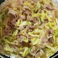 クック9B2S3V☆'s cooksnap of when they made 豚肉キャベツの味噌炒め.