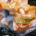 リトル黒豆マーメイド's cooksnap of when they made *キムチとわかめのおろし和え*.