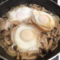 Hanachan13's cooksnap of when they made 簡単☆車麩の半熟玉子とじ　フライパン.