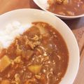 りいママPAD's cooksnap of when they made ■絶品！みんな大好き、給食のカレー■.