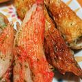 るる＊。's cooksnap of when they made 簡単節約メイン⭐竹輪とカニカマの磯部揚げ.