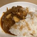 ねみねみ's cooksnap of when they made お好みソースで作る　簡単！ハヤシライス.